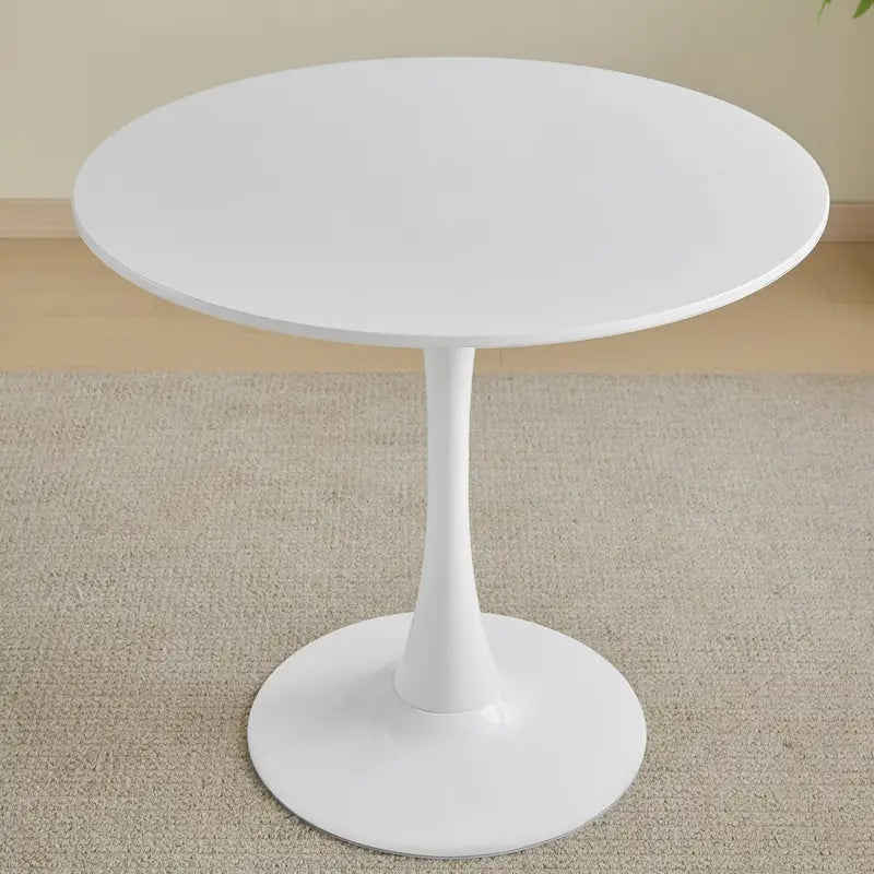 Round Mid-Century Dining Table