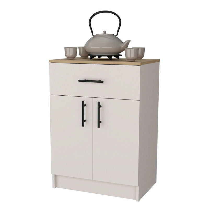 Kitchen Pantry with 2 Doors and 1 Drawer