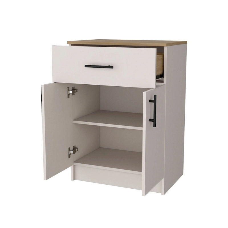 Kitchen Pantry with 2 Doors and 1 Drawer