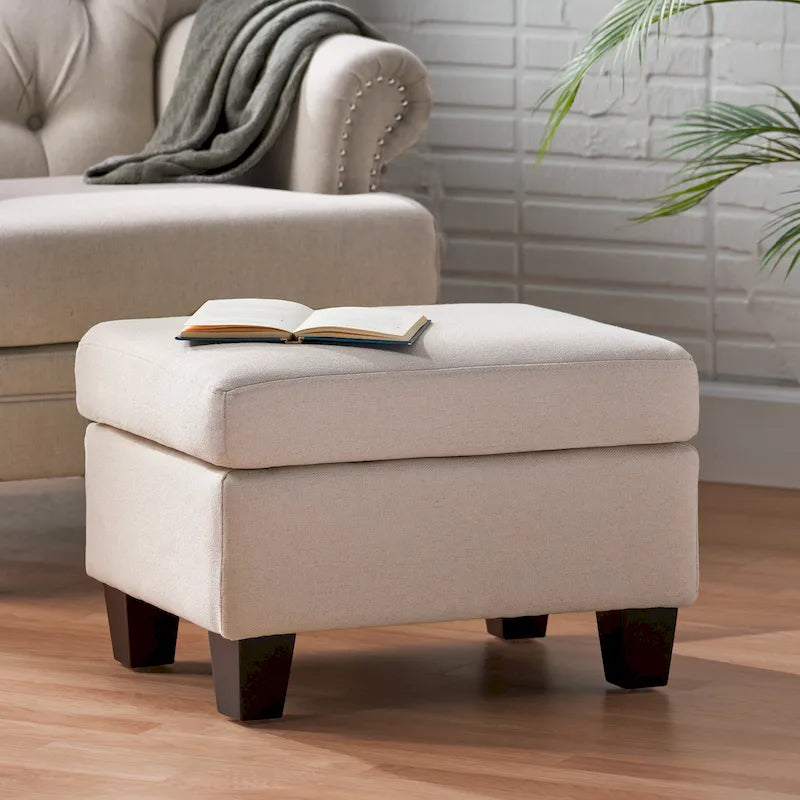 Fabric Ottoman