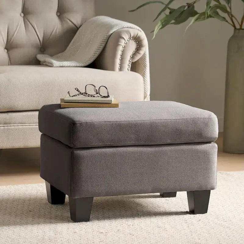 Fabric Ottoman
