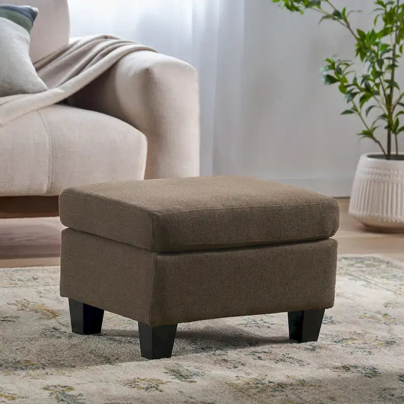 Fabric Ottoman