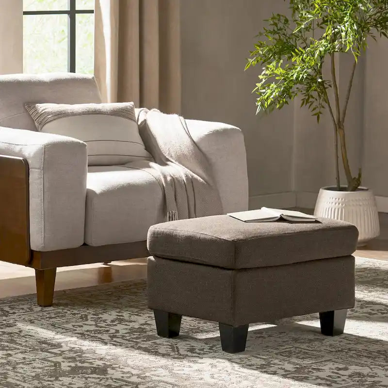 Fabric Ottoman