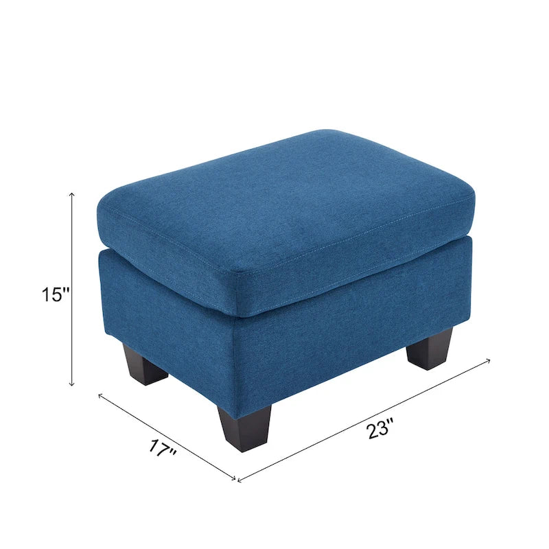 Fabric Ottoman